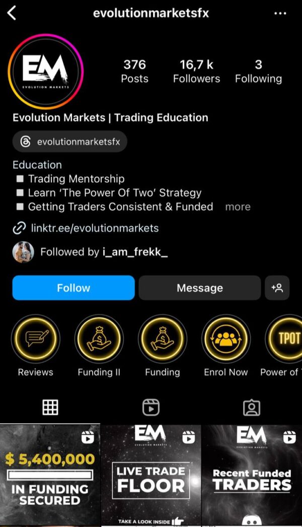 Evolution Markets FX  course download - The Blueprint to Success